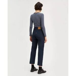 Levi's Womens Ribcage Straight Ankle High Rise Corduroy Jeans